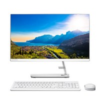 레노버 일체형PC White ideaCentre AIO3-24ITL6 F0G00069KR (펜티엄골드-7505 60.45cm WIN미포함 RAM 8GB NVMe 256GB + HDD 1TB), 기본형