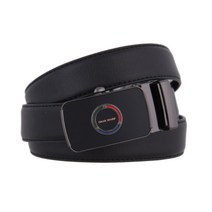 오마샤리프 남성용 가죽 자동정장벨트 Belt-198case + 케이스