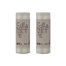 클리네트 따꼬 빨아쓰는 롤행주 그레이 스몰, 2개, 35매입