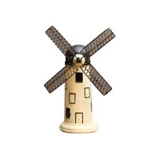 주앙오브제 풍차 저금통01 G177 네덜란드 풍차 9.5 x 26 cm, 밀키 화이트, 1개