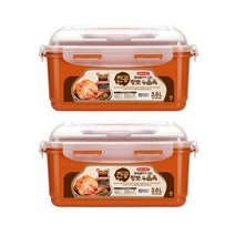 로이첸 진공 황토 참숯 누름독, 2개, 3.5L