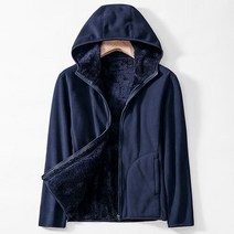 HEALINGCARE 남성용 양면후리스 양털자켓