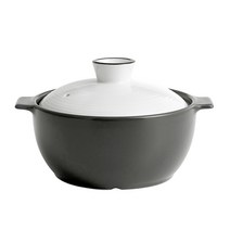 리한 아름팟 무균열 내열 뚝배기 그레이, 1개, 18cm
