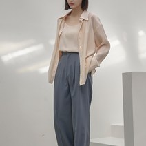 NAIN 어반 링클 나시 블라우스 세트 BL-3978