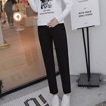 여성용 패션 와이드 배기 임부팬츠