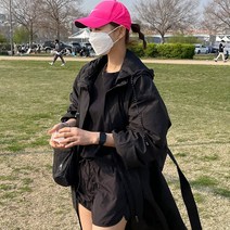 임블리 후드롱 바람막이 점퍼