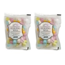 나홈 다이어리 편지 청첩장 캘리 씰링 왁스 100p, 마카롱 믹스, 2개