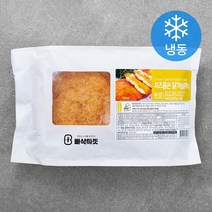 빠삭마켓 치즈품은 닭가슴살까스 4입 (냉동), 520g, 1개
