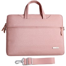 솔룸 노트북 가방   어깨끈, 핑크