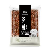 더담은 붉은현미, 1개, 2kg