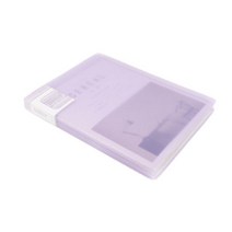 베스트 A4 클리어파일 40p, 퍼플, 1개