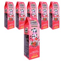홈앤키즈 밀키 스트로우 딸기맛, 6g, 78개