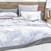 풍기인견 프린트 원단, 그레이(No 7260)