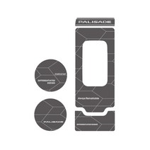 현대 팰리세이드 2019년형~현재 3D 인테리어 몰딩 1열 컵홀더 세트 냉온장, 헤어라인 메탈, 1세트