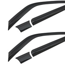 오토크로바 블랙 도어바이져 E408 6p, 현대, 현대 포터 2022년형~