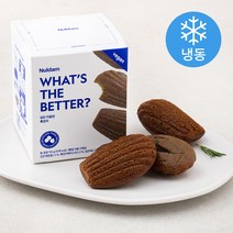 널담 비건 마들렌 흑임자 3봉입 (냉동), 150g, 1개