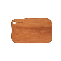 스텔라홈즈 마호가니 플레이팅 라운드사각 원목도마, 우드