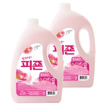피죤 레귤러 섬유유연제 핑크로즈, 2500ml, 2개