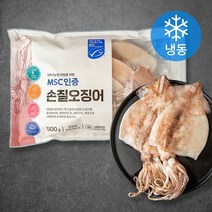 손질오징어 (냉동), 1개, 500g(3~5미)
