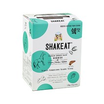 쉨잇 3개월 이상 전연령용 강아지 파우치박스 건식사료 말고기, 닭, 1.2kg, 1개
