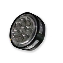 레이너스 LED 9구 모토 헤드라이트, 블랙