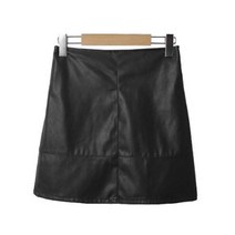 머처데 레더 미니 스커트 cpsk4751k27