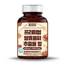 조은약초 프리미엄 발효율피 추출물 정 36g, 60정, 1개