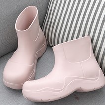 인더슈 몰디브 통굽 레인부츠