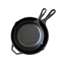 롯지 인덕션 캐스트 아이언 스킬렛 팬 세트 2개, 스킬렛팬  22cm + 27cm