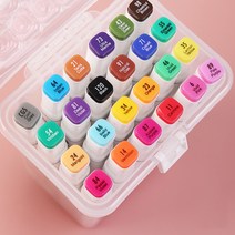재이앤재이 컬러마커 그래피티 유성 마커 세트, 24색, 1개