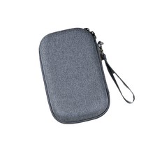 BAGnBAGs YK02 EVA 더블레이어 스토리지 파우치 고급형, 1개, 그레이