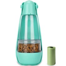 딩동펫 반려동물 6IN1 히든 휴대용 물병, 민트, 1개