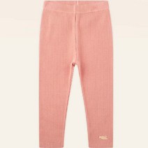 몰리멜리 아동용 뉴썸데이 삼각골지 스판 레깅스