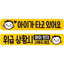 제제데코 차량용 초보운전 탈부착 칼라 고휘도 반사 자석 시트지 스티커 2종 라지 280 x 50 mm 세트 C280, 1세트, CB011, CB018