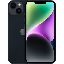 Apple 정품 아이폰 14 자급제, 미드나이트, 128GB