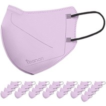 아이바나리 에어황사방역용마스크 소형 XS KF94, 10개입, 3개, 오로라 퍼플