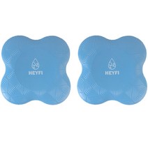 헤이피 손목 무릎 부상방지 요가패드 2p, 클라우드