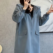 페이퍼먼츠 여성용 후드넥 사파리 더블포켓 야상 자켓 02902