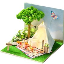 아디코 DIY 리틀 미니어처 하우스, 캠핑