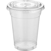 스완 일회용 아이스컵 490ml 민자뚜껑, 100개입, 1개