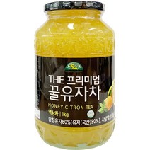 오가닉스토리 THE 프리미엄 꿀유자차, 1개, 1kg