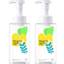 순샘 맨손설거지 포밍 주방세제, 2개, 500ml