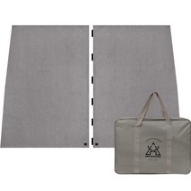 카즈미 코지 이너 캠핑 러그, 그레이