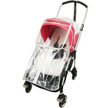 와우베이비 부가부 유모차 호환 방수 레인 커버, 1개, 아이보리