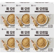 맛있는풍경 퀵 오트밀, 400g, 6개