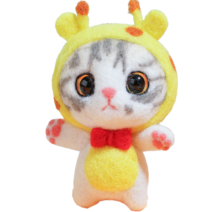 후니마켓 DIY 펠트 세트 고양이 42사슴 가방용, 혼합색상, 1세트