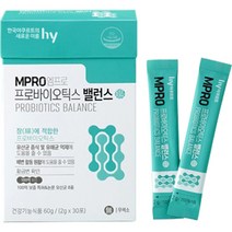 hy 엠프로 프로바이오틱스 밸런스 30개입, 1개, 2g