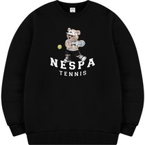 네스파 퍼즐테니스베어 기모 W맨투맨 SMB_1028