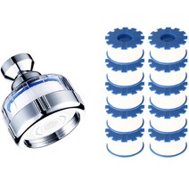 바디큐 스킨케어 세면대용 헤드 회전형 + 필터 10p 세트, 1세트