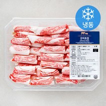굿미트찹 차돌박이 돌돌말이 구이용 (냉동), 1kg, 1개